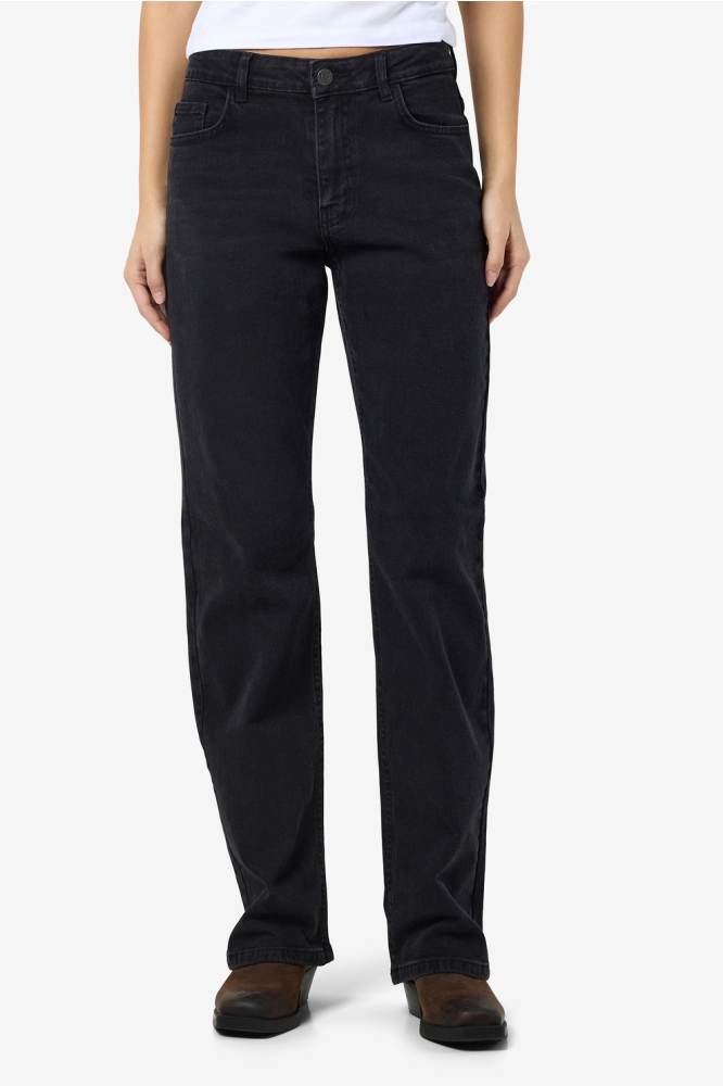 NMMONICA HW STRAIGHT JEAN BLACK NOO 27032651 Black Denim